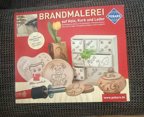 Pebaro brandmalerei set - pebaro, brandmalerei-set