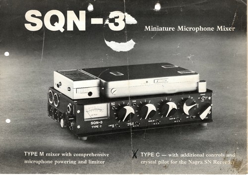 Sqn mixer für nagra - sqn,