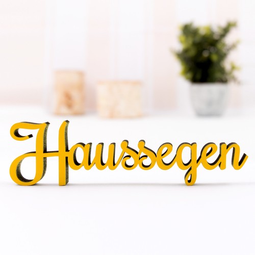 Kleinlaut schriftzug - kleinlaut, 3d-schriftzug