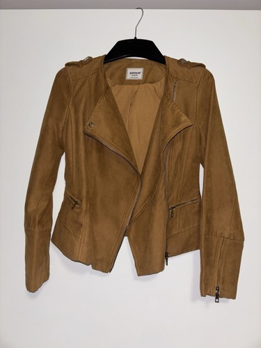 Lederjacke braun damen - lederjacke,