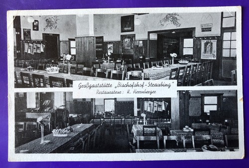 Fotokarte straubing gasthaus - fotokarte,