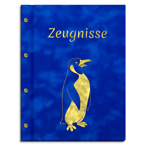 Zeugnismappe samtoptik - zeugnismappe,