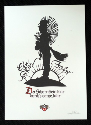 Plischke karte postkarte - -,