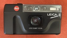 Leica Mini 2 II Elmar 1:3.5/35 Kompaktkamera 35mm Film Analog Minilux autofocus