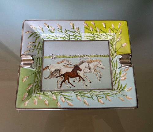Hermès aschenbecher porzellan - aschenbecher,
