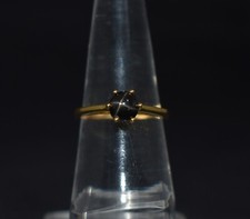 Schwarz Star Edelstein 925