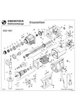 Eibenstock Ersatzteile für ESD 1801 Diamant-Trocken-Kernbohrmaschine -Softschlag