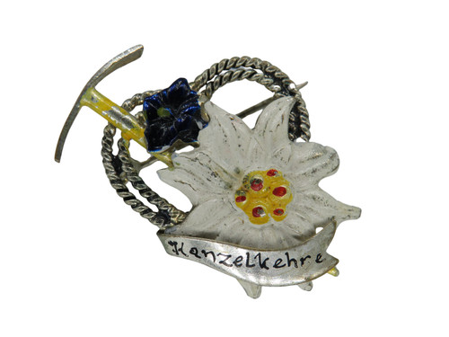Vintage anstecker edelweiss - vintage,