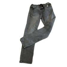 Jeans von Yigga, Gr 158, Grau, Jogging Bund, geschlitzte Hosenbeine 