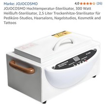 Heißluftsterilisator Trockene Hitze Hochtemperatur Autoklav Sterilisator 300W DE