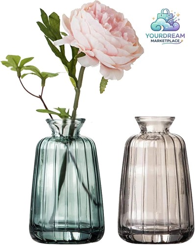 Kleine glas vasen - kleine,