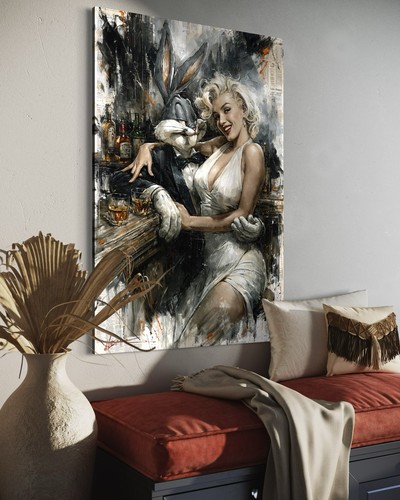 Bugs bunny leinwand - bunny,