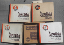 4 antike Sammelalbum Deutsche