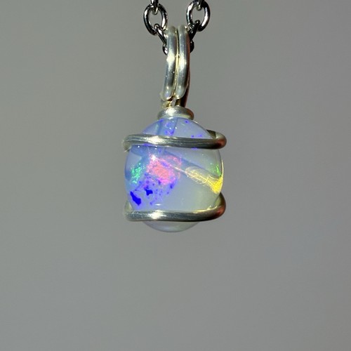 Halskette mit welo opal - welo,