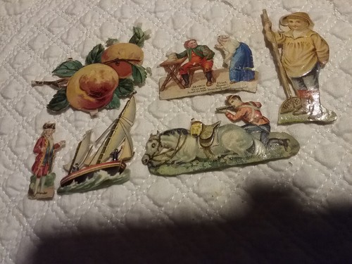 Antike oblaten glanzbilder - antike,