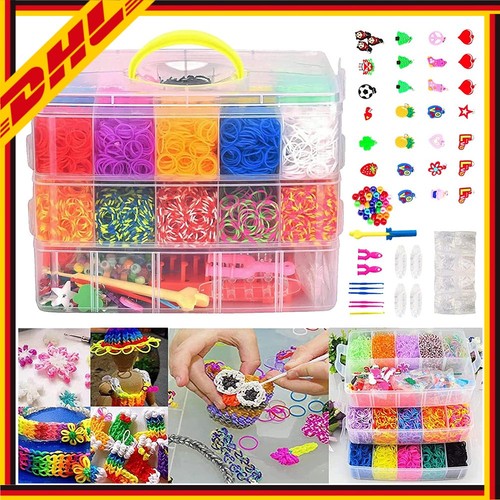 Loom bands 15000 - loom, bunte
