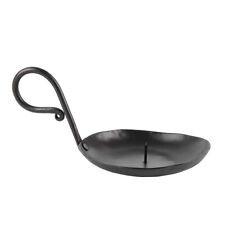 Kerzenleuchter mit Dorn und Henkel, Kerzenhalter Kerzenständer nostalgisch antik