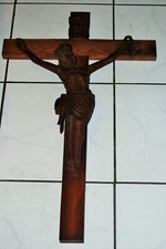 XXL Sehr alter Kruzifix Kreuz