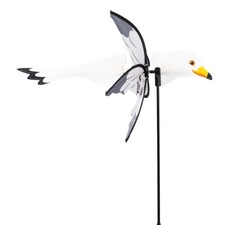 CIM Windspiel Petite 2in1 SEEMÖWE Windrad Windmühle Vogel Tier Gartenstecker