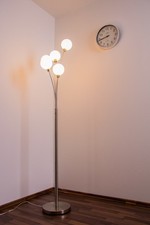 Stehlampe Glas-Kugeln