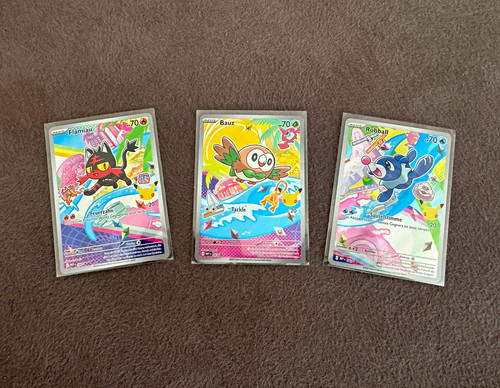 Pokémon tcg 3er set - tcg,