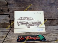 NEU ! ALFASUD SPRINT