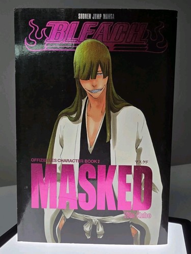 Bleach masked character book - bleach,