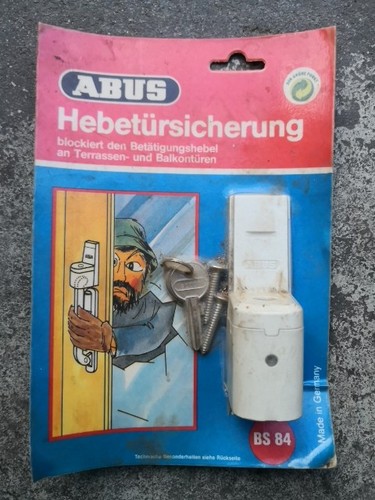 Abus bs84 weiß - weiß, balkon