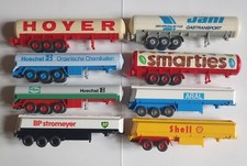 Wiking Konvolut Tank- Sattelauflieger  8x   TOPP!!