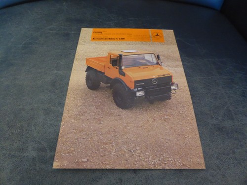 Prospekt unimog 1200 in - prospekt,