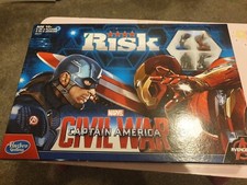 Risiko Marvel Captain America Avengers Bürgerkrieg Brettspiel Hasbro - nie benutzt