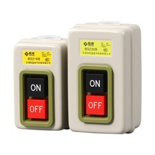 1x Druckknopfschalter Ein/Aus