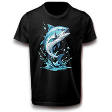 Angler & Fishing T-Shirts Tarpon Megalops Fisch Wassersport Angler