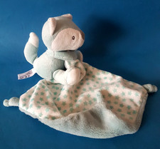 Nicotoy Schmusetuch 🦊 FUCHS mit STERNENTUCH ⭐ blau, weiß, mint NEUw