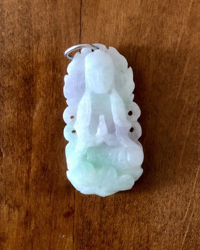 Jade buddha anhänger - jade,