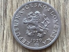 Tschechoslowakei Heller / Kronen verschiedene Typen