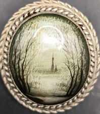 Vintage UDSSR Brosche Emaille