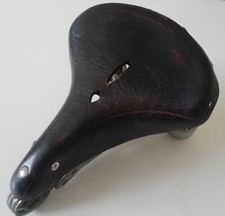 Lepper Primus Oldtimer Fahrrad Sattel Sitz Fahrradsattel Ledersattel Holland Rad