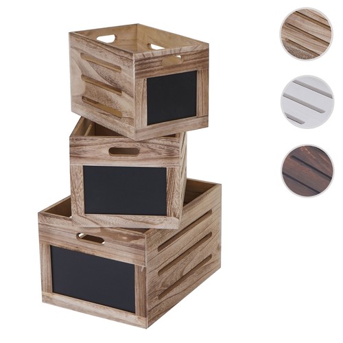 3er set holzkiste - 3er,