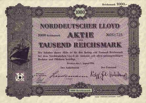 Norddeutscher lloyd 1936 - lloyd,