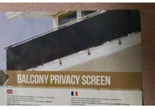 Sichtschutz anthrazit Balkon