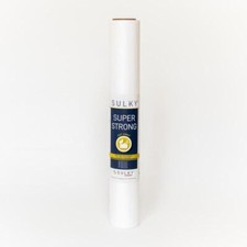 SULKY Super Strong Stabilisator (50 cm x 5 m/weiß/Stickvlies zum Wegschneiden)