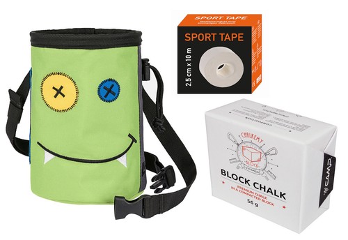 Lacd chalk bag - ugly, face