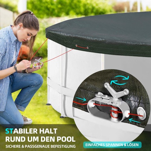 Abdeckplane 460 pool - 460,