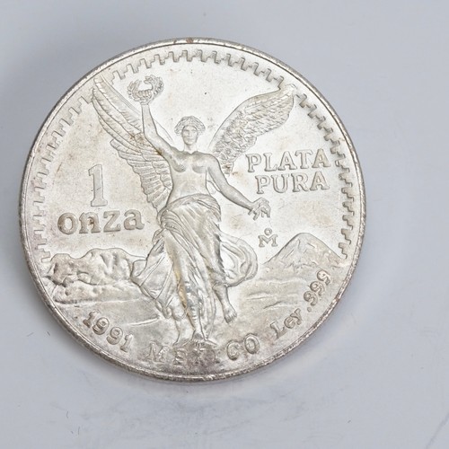 1991 unze silber - silber, mexico
