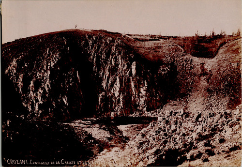 Frankreich crozant confluent - "crozant,