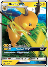 Raichu GX / Pokémon Karte /