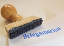 Stempel Kriegsmarine Wehrmacht
