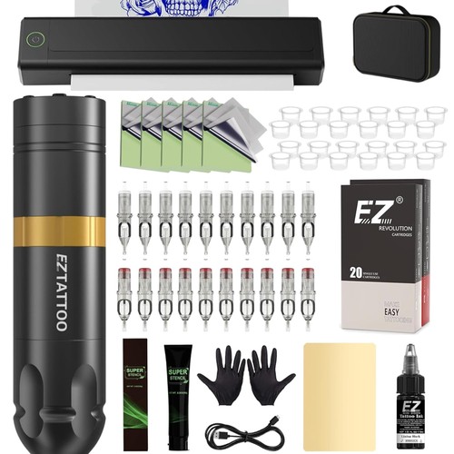 Stencil drucker set tattoo - drucker,