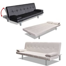 Sofa Kunstleder Kissen